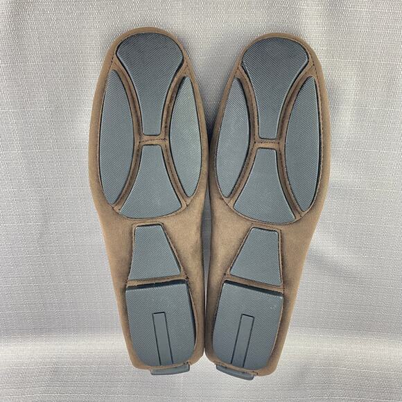 Mio Marino Brown Suede Upper Threaded Band Loafer Mens 10 Slipper Shoes - Picture 7 of 9